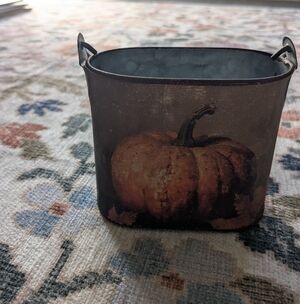Autumn Tin Decor